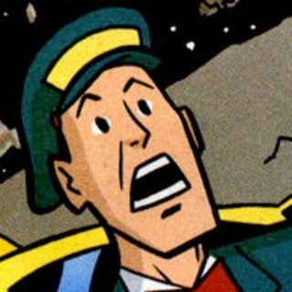 Открытки с Космическим Таксистом из комиксов ДС скачать бесплатно.