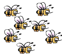Открытки с пчелами прикольные. Открытки с пчелами скачать бесплатно.