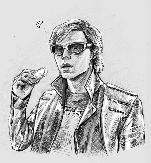 Открытки со Ртутью из Людей Икс. Открытки со Ртутью для детей.