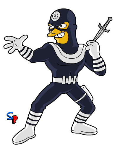 Открытки с Меченым из комиксов Вселенной Марвел скачать бесплатно.