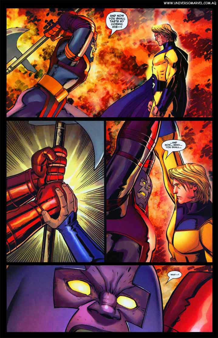 Открытки с Терраксом из комиксов Вселенной Марвел скачать.    