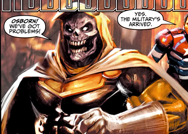 Открытки с Таскмастером из комиксов Вселенной Марвел скачать.