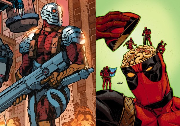 Открытки с Дэдшотом скачать. Открытки с Дэдшотом онлайн.