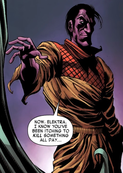 Открытки с Пурпурным Человеком злодеем из комиксов Марвел.  