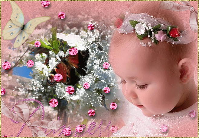 Скачать бесплатные Открытки поздравление с рождением внучки.