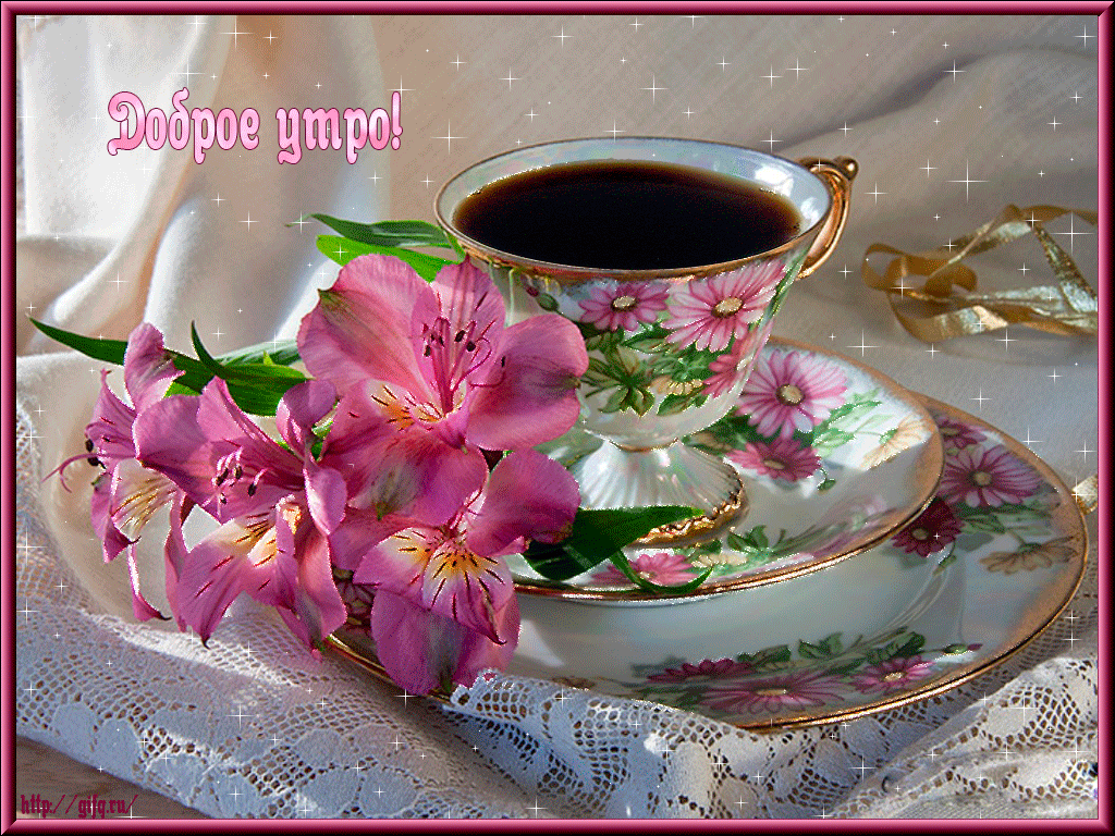 Открытки на каждый день с пожеланием доброго утра. Скачать открытки бесплатно.