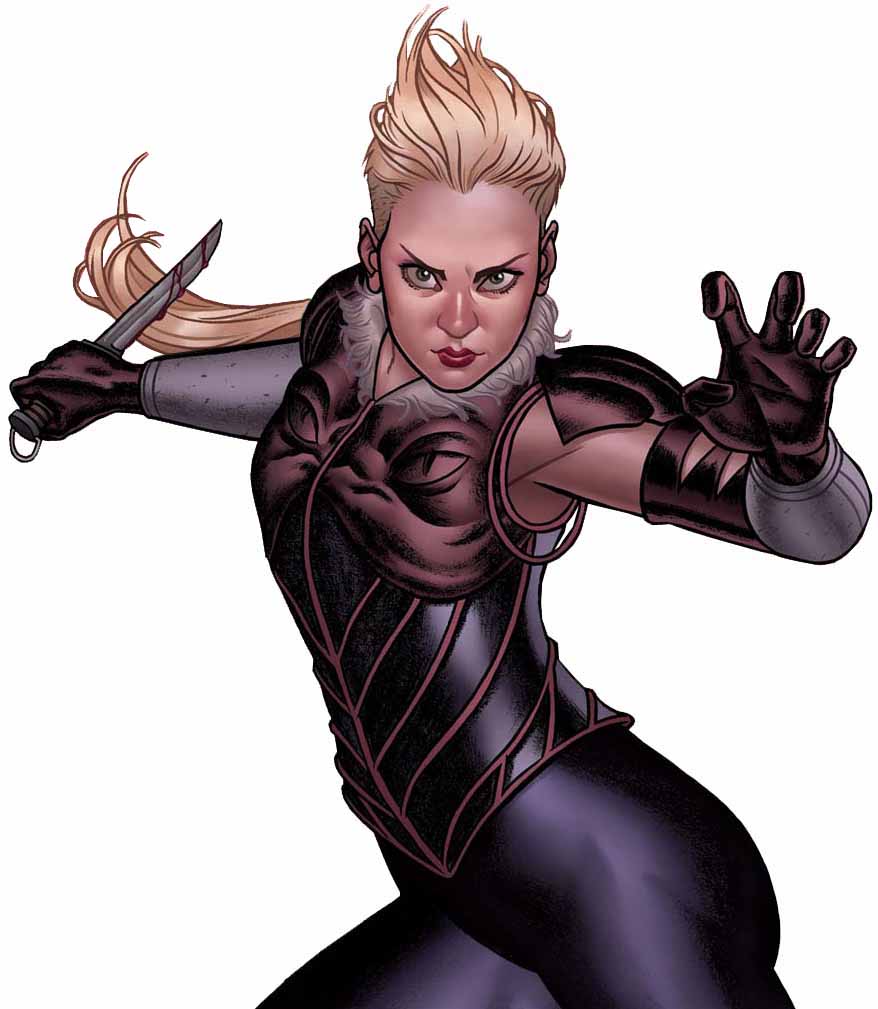 Открытки с Анной Кравиновой из комиксов Марвел скачать бесплатно.