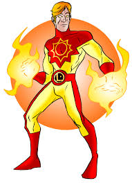 Открытки с Солнечным Мальчиком Санбоем из комиксов Марвел.  