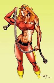 Открытки с Тундрой персонажем комиксов из Вселенной Марвел. 