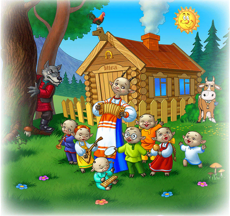 Открытки со сказками бесплатно. Открытки со сказками скачать.