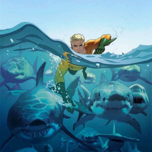 Открытки с Акваменом по комиксам. Открытки с Акваменом скачать бесплатно.