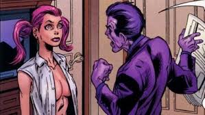 Открытки с Пурпурным Человеком злодеем из комиксов Марвел.  