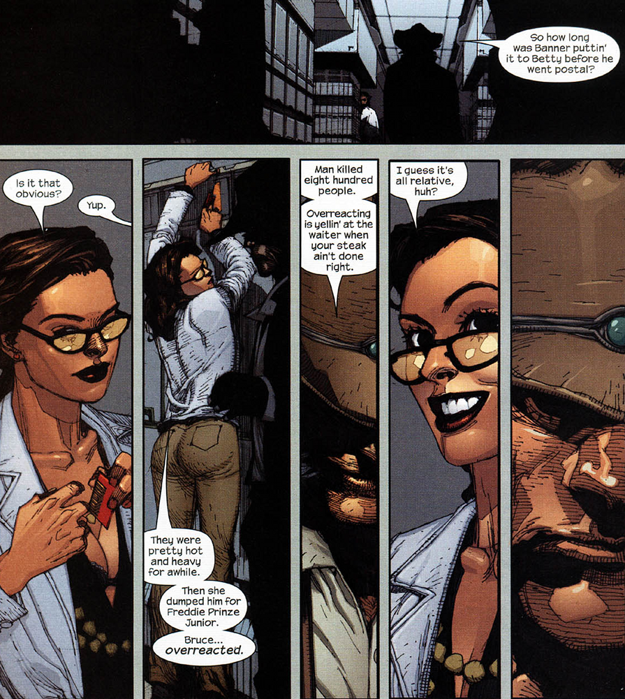 Открытки с Элизабет Росс из комиксов Вселенной Марвел скачать.