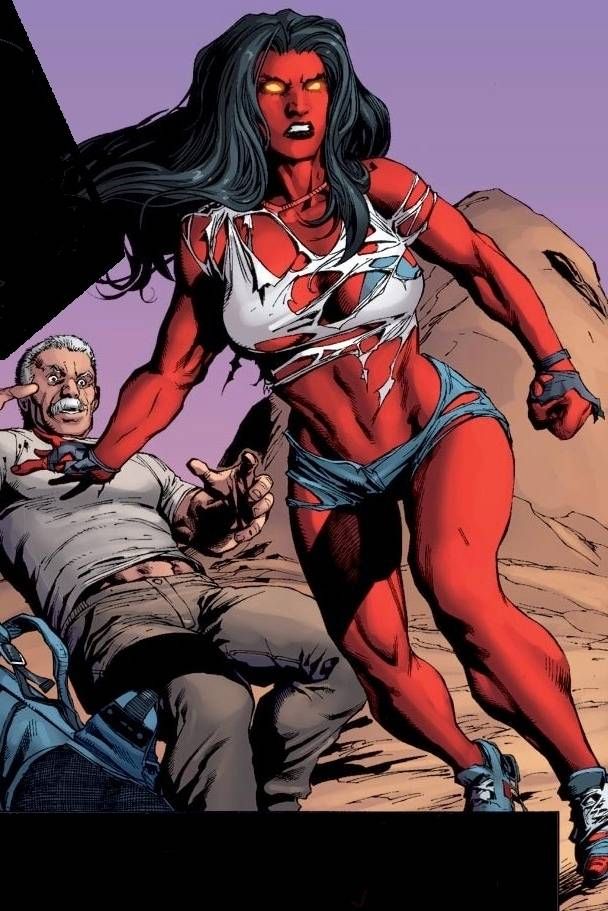 Открытки с Элизабет Росс из комиксов Вселенной Марвел скачать.