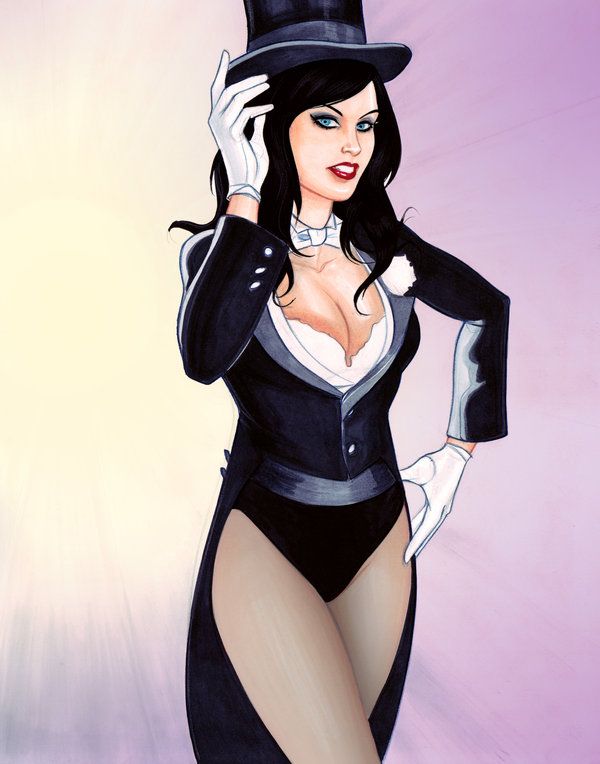 Открытки с Затанной скачать бесплатно из Вселенной комиксов ДС.