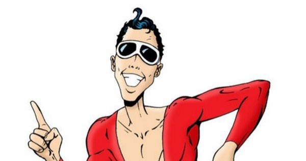 Открытки с Пластичным Человеком по комиксам от ДС скачать бесплатно.