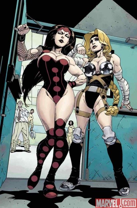 Открытки с Летой персонажем из комиксов Вселенной Марвел.    