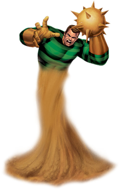 Открытки с Песочным Человеком из комиксов Вселенной Марвел .