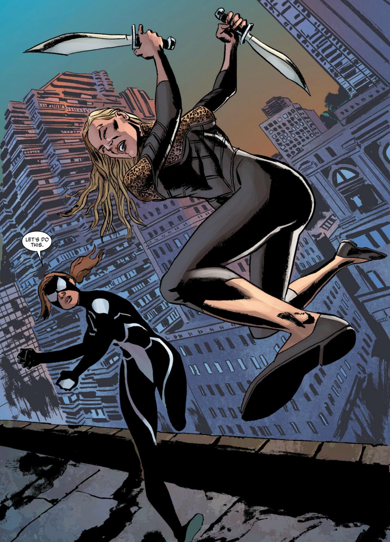 Открытки с Анной Кравиновой из комиксов Марвел скачать бесплатно.