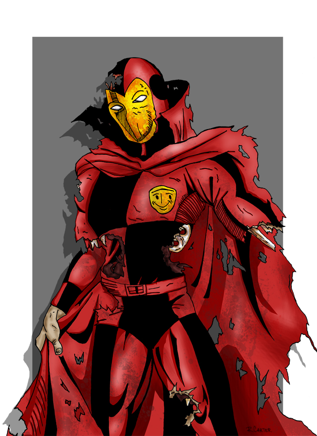 Открытки с Психо - Пиратом из Вселенной комиксов ДС скачать.