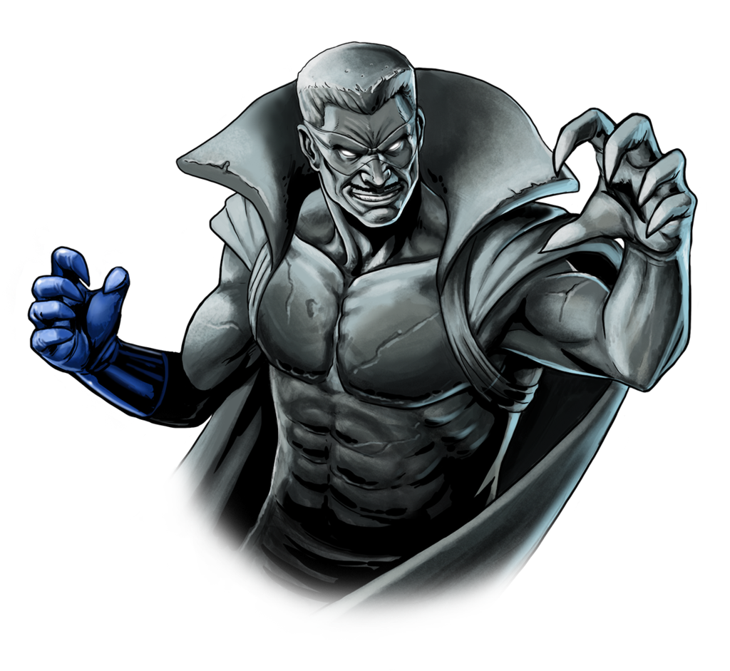 Открытки с Серой Горгульей суперзлодеем из комиксов Марвел. 