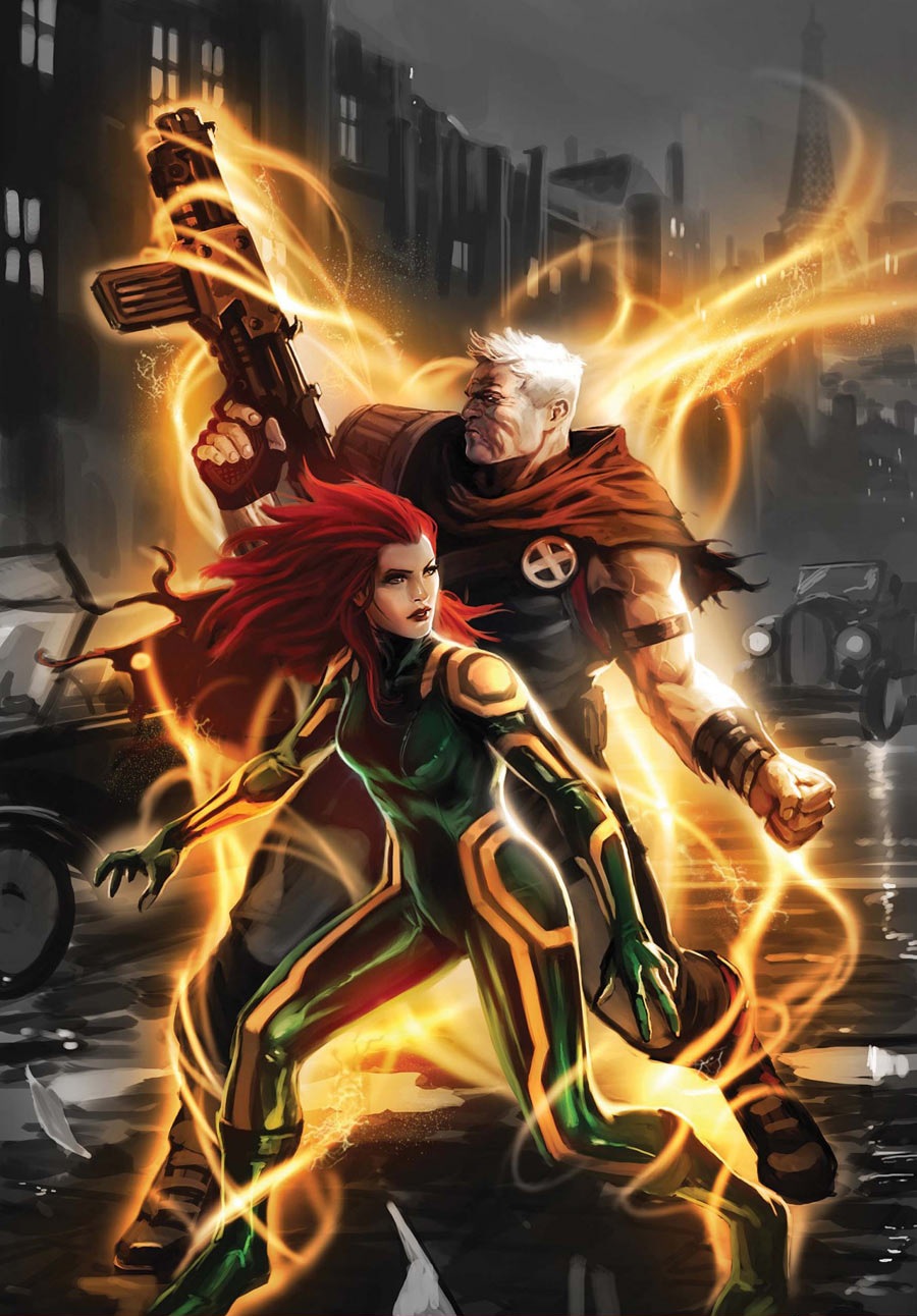 Открытки с Хоуп Саммерс из комиксов Вселенной Марвел скачать.