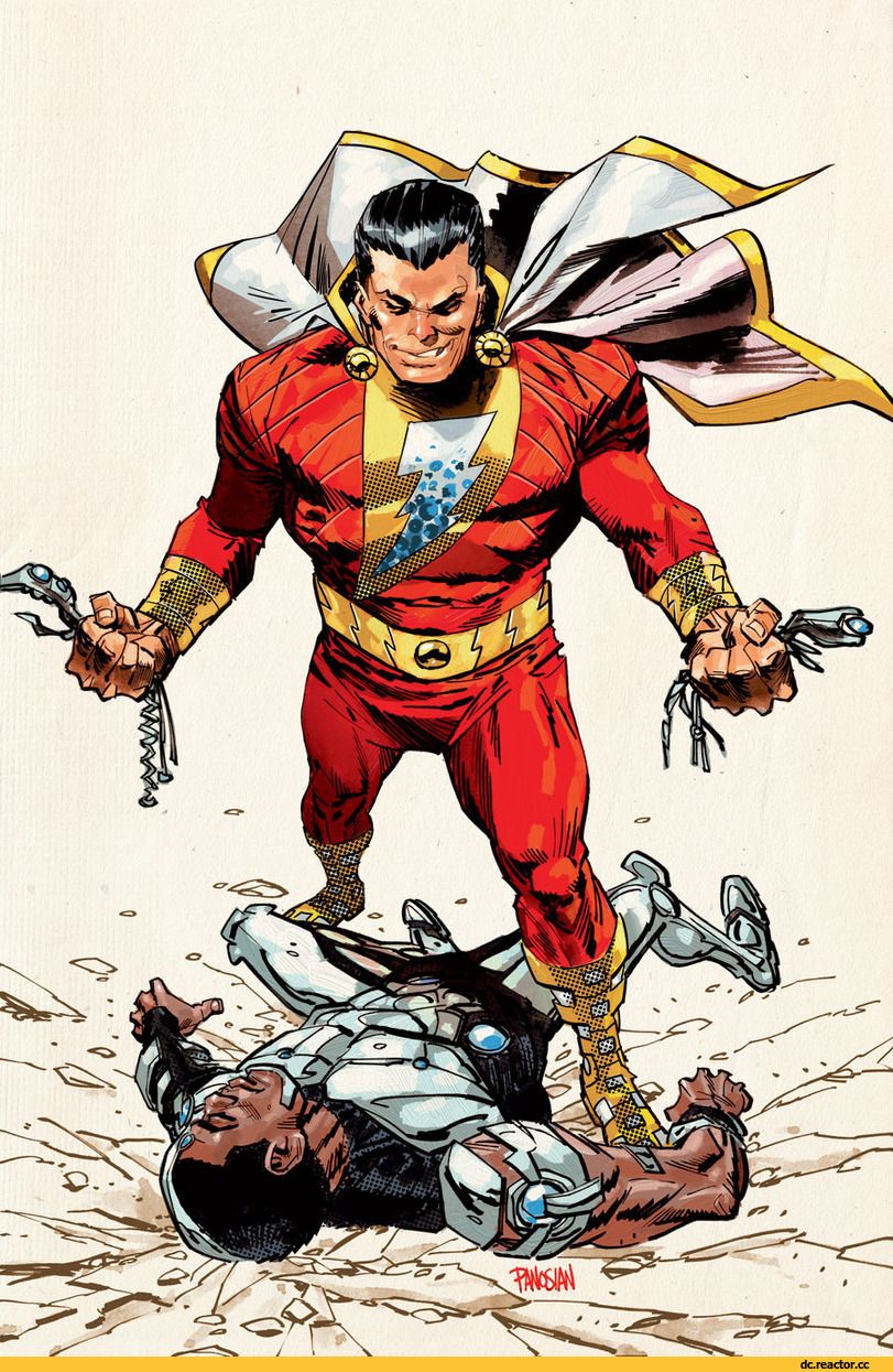 Открытки с Киборгом из Лиги Справедливости скачать бесплатно.