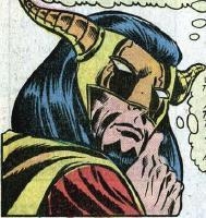 Открытки с Мастером Пандемониумом из комиксов Вселенной Марвел.