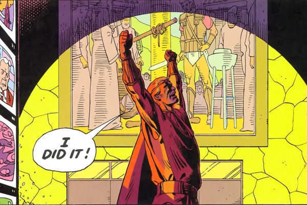 Открытки с Озимандией от комиксов Вселенной DC скачать бесплатно.