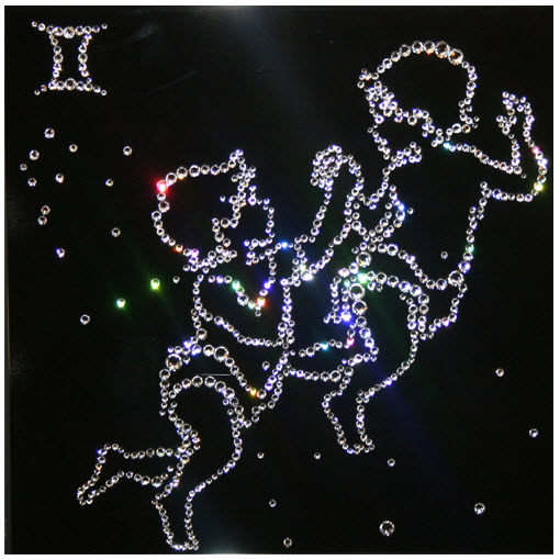 Открытки знак зодиака Близнецы gif. Скачать бесплатно открытки со знаком зоди...