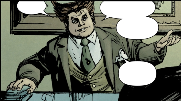 Открытки с Филином злодеем из комиксов Вселенной Марвел скачать.