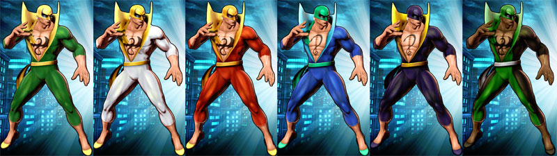 Открытки со Стальным Змеем злодеем из комиксов Вселенном Марвел.