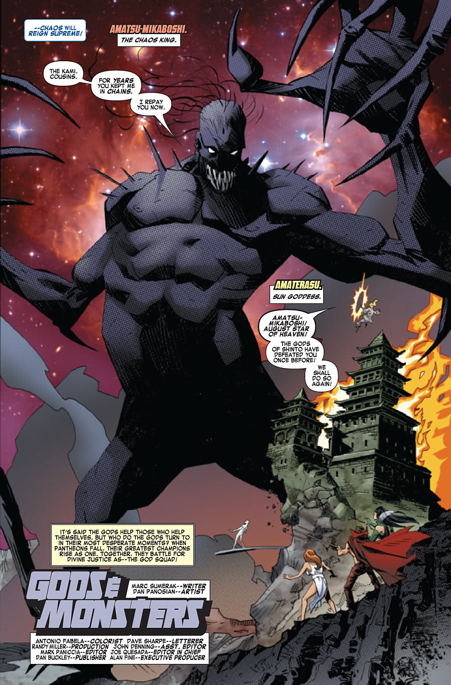 Открытки с Королем Хаоса из комиксов Марвел скачать бесплатно.