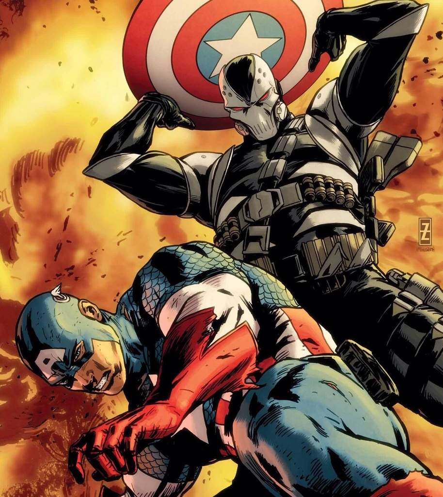 Открытки с Кроссбоунсом из комиксов Вселенной Марвел скачать.