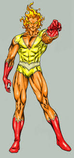 Открытки с Огненным Лордом из комиксов Вселенной Марвел скачать.