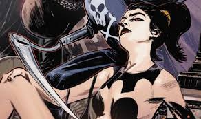 Открытки с Некрой Синклейр из комиксов Вселенной Марвел.    