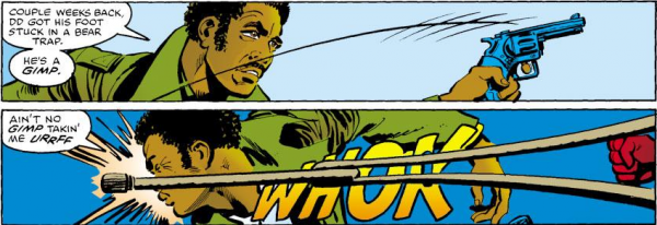 Открытки с Тёрком Барретом из комиксов про Сорвиголову от Марвел.