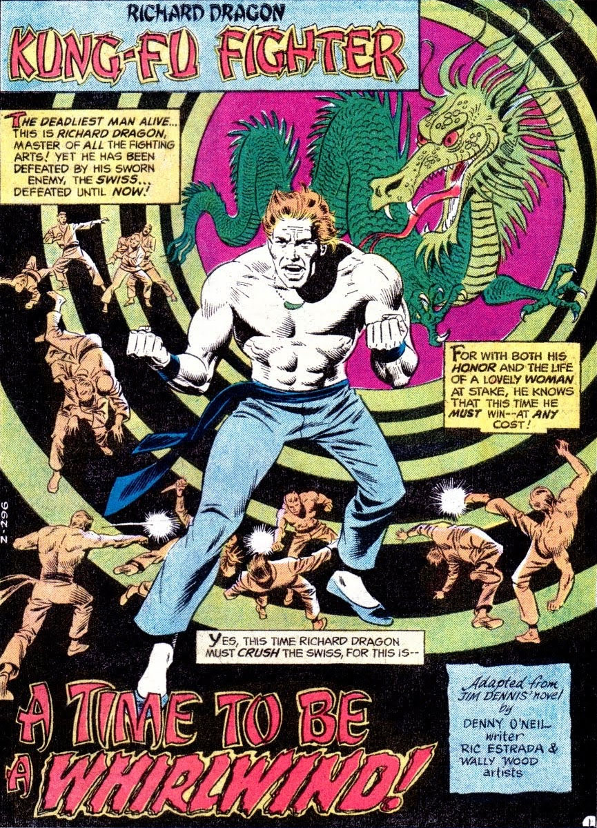 Открытки с Ричардом Драконом бесплатно от комиксов ДС скачать.