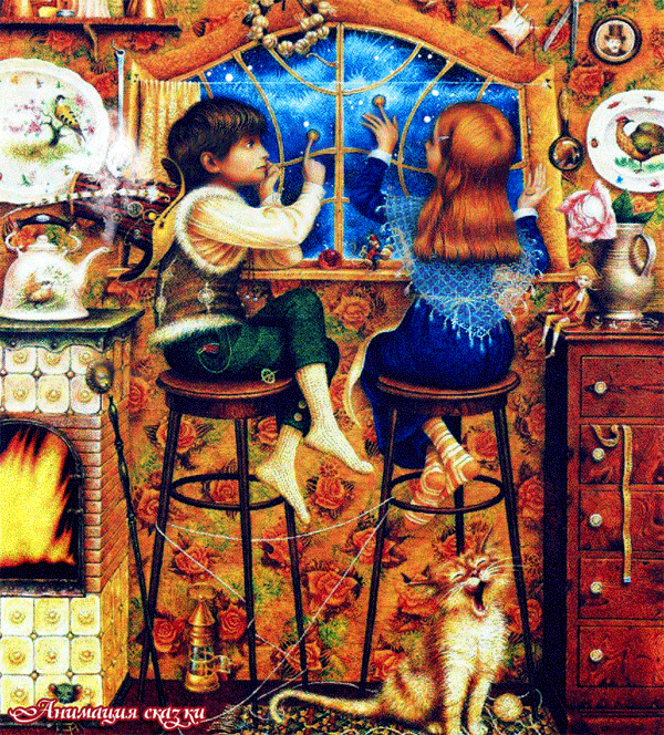 Открытки со сказками бесплатно. Открытки со сказками скачать.