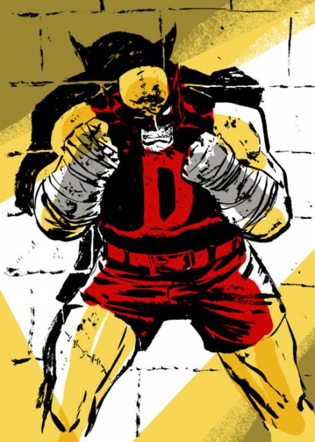 Открытки с Ди - Мэном из комиксов Вселенной Марвел скачать. 