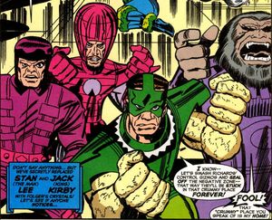 Открытки с Песочным Человеком из комиксов Вселенной Марвел .