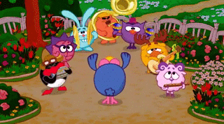 Открытки со Смешариками скачать бесплатно. Открытки со Смешариками gif.