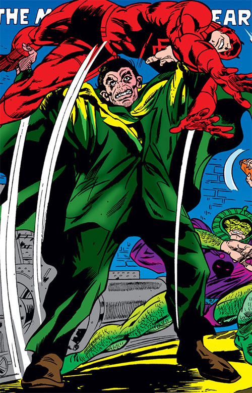 Открытки с Мистером Хайдом из комиксов Вселенной Марвел скачать.