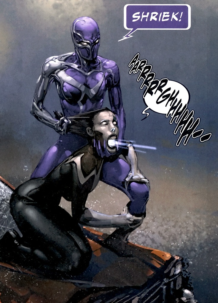 Открытки с Визгом из комиксов Вселенной Марвел скачать бесплатно. 
