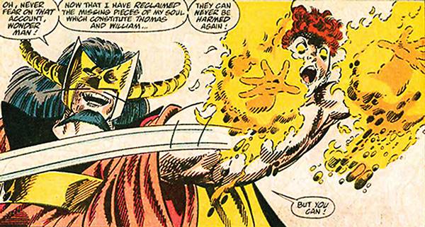 Открытки с Мастером Пандемониумом из комиксов Вселенной Марвел.