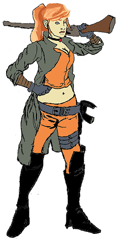 Открытки с Эльзой Блудстоун из Вселенной комиксов Марвел скачать.