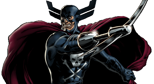 Открытки с Гримом Жнецом злодеем из комиксов Вселенной Марвел.