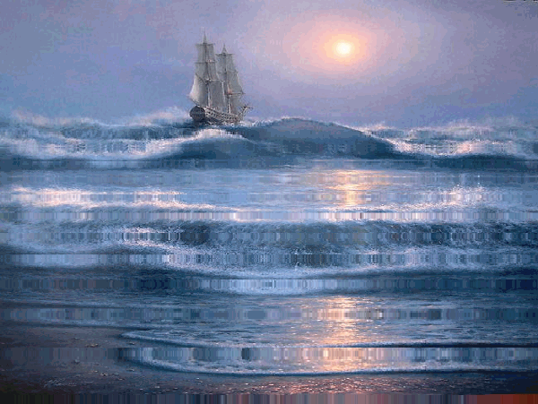 Открытки с волнами скачать бесплатно. Открытки с волнами gif.