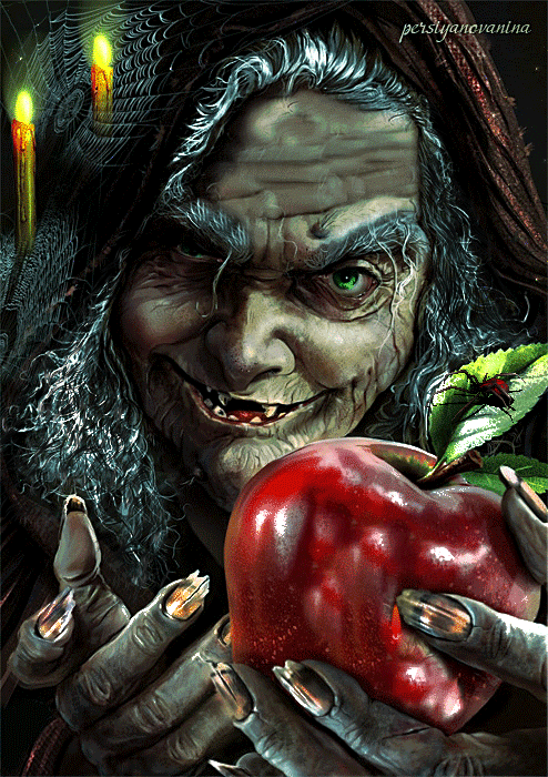 Анимационные открытки с Бабой Ягой. Открытки с Бабой Ягой скачать бесплатно.