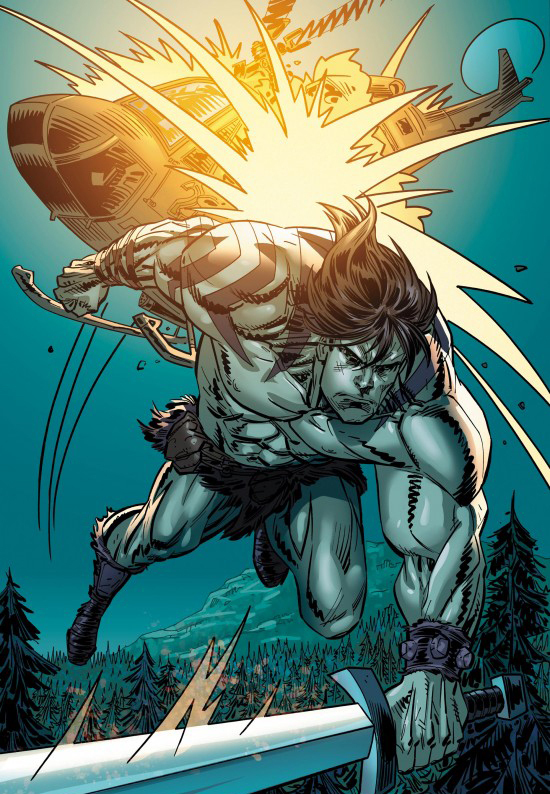 Открытки с Скааром из комиксов Вселенной Марвел скачать бесплатно.